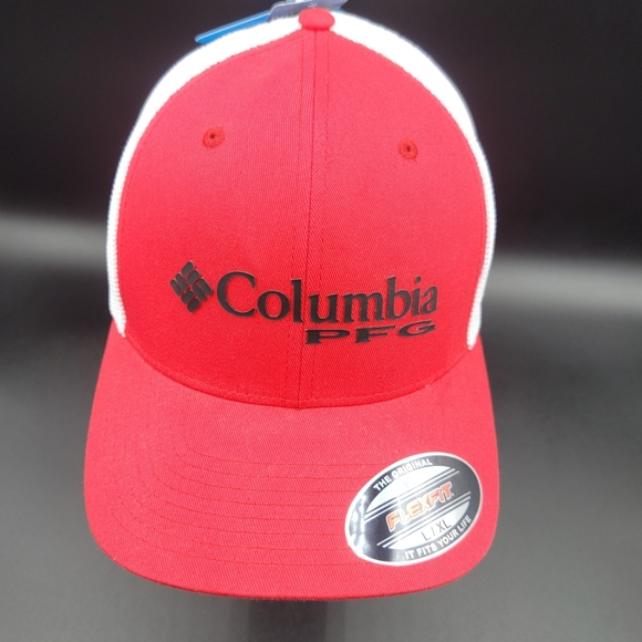 Columbia PFG FlexFit University Of Georgia Mens Hat Sz Large/XL Cap New w/Tags - Picture 6 of 8